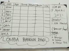 Memperingati Kemerdekaan RI dengan ‘Lomba Bangun Pagi’