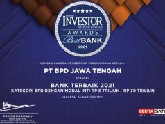 Bank Jateng Peroleh Penghargaan Sebagai Bank Terbaik 2021