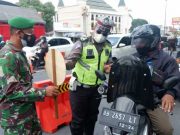 Polres Klaten Gelar Penyekatan Kendaraan di Perbatasan Jateng-DIY
