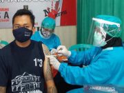 Ratusan Warga Binaan Rutan Temanggung Jalani Vaksinasi