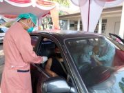 RSJ Prof Dr Soerojo Magelang Melaksanakan Vaksinasi Drive Thru