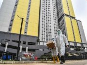 Pasien Covid yang Dirawat di RS Wisma Atlet Kemayoran Berjumlah 2.376 Orang