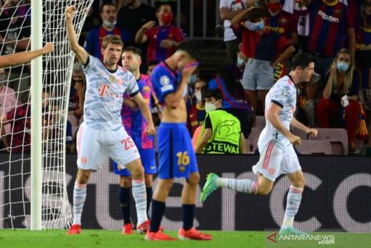 Bayern Muenchen Tekuk Barcelona 3-0