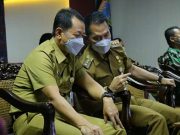 Didampingi Sekda, Hartopo Laporkan Ketersediaan Vaksin ke Gubernur