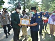 Bupati Kebumen Beri Penghargaan 200 Sukarelawan Covid-19
