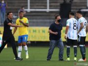 Laga Brazil Vs Argentina Dihentikan Otoritas Kesehatan