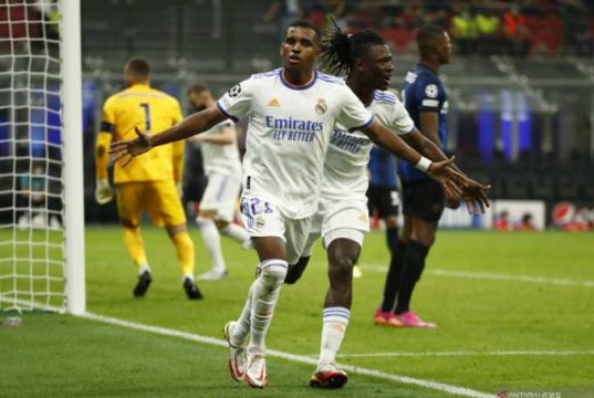Gol Larut Rodrygo Goes Menangkan Real Madrid atas Inter Milan