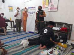 LAZ Annur PT IP Semarang PGU bersama IZI Gelar Baksos Bekam dan Santunan Sembako