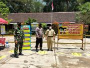 Koramil Bandongan Dampingi Visitasi Dalam Rangka Persiapan PTM