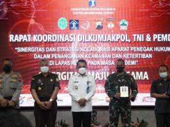 Kanwil Kemenkumham Jateng Gelar Rakor Dilkumjakpol, TNI dan Pemda