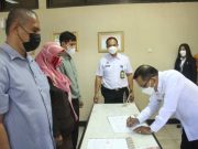 Kakanwil Jateng Melakukan Penandatanganan Kontrak Addendum dengan 36 OBH