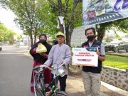 Peringati Hari jadi Kudus, ACT MRI-KKN IAIN Kudus Gelar Operasi Pangan Gratis untuk Kaum Duafa