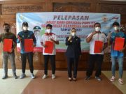 Empat Atlet Purbalingga Dilepas Bupati Ikuti PON XX dan Peparnas XVI di Papua