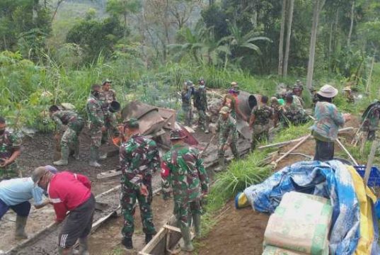 TMMD, Sarana Memupuk Rasa Gotong Royong