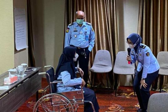 Petugas Lapas Semarang Ikuti Latihan Penanganan Narapidana Disabilitas