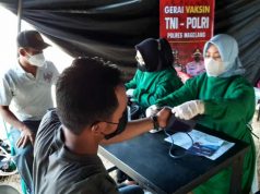 Polres Magelang Telah Memvaksin 43.605 Orang