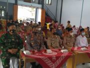 Forkompimcam Ngablak Hadiri Pelantikan Perangkat Desa Selomerah