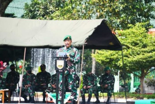 Pangdam IV/Diponegoro Tutup Latsarmil Komponen Cadangan di Lapangan Magelang