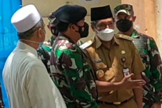 Panglima TNI Kunjungi Serbuan Vaksin di Magelang