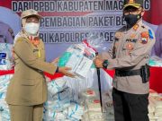 Polres Terima Bantuan Alat Pelindung Diri Dari BPBD Kabupaten Magelang