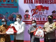 Puncak Peringatan 25 Tahun Mengabdi Yon Bharatasena Akabri ’96, Diwarnai Pembagian Bansos, Vaksinasi dan Pelatihan UMKM
