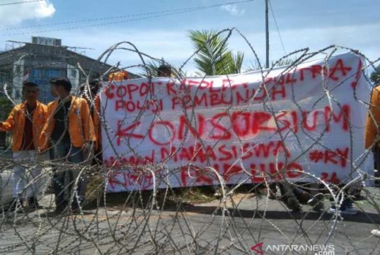 Mahasiswa Gelar Unjur Rasa Peringati Dua Tahun Kematian Randi-Yusuf