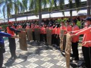 Petugas Lapas Perempuan Semarang Antusias Ikuti Pelatihan Pemadaman Kebakaran