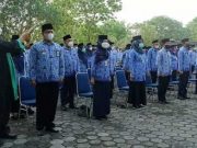 Ratusan Pejabat Pemkab Blora Dilantik Bupati Blora di TMP Wira Bhakti