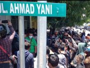 Massa Penentang dan Pendukung Proyek Jalan A Yani Kota Tegal Nyaris Bentrok