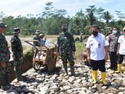 Wabup Wonosobo Tinjau Program TMMD Sengkyung Tahap III