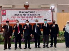 Dr Supari Resmi Jabat Ketua PII Cabang Kota Semarang, Ini Program kerjanya