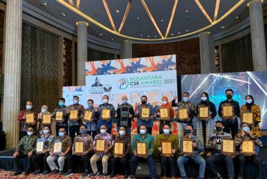 Pertamina Patra Niaga Jabagteng Raih 11 Penghargaan Nusantara CSR Award 2021