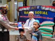 Sambut HUT ke-66, Satlantas Polres Wonosobo Baksos ke Panti Asuhan