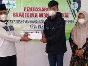 Pergunu Wonosobo Serahkan Beasiswa Senilai Rp 39,6 Juta