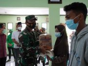 Kodim 0719/Jepara Gelar Baksos Bagi Anak Yatim Piatu.