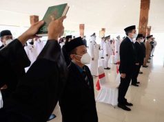 Kali Pertama Wali Kota Mutasi dan Rotasi Jabatan di Pemkot Magelang