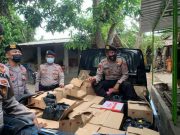 Polres Klaten Sita Miras Ratusan Botol dalam Operasi di Wonoboyo