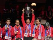 Piala Thomas Akhirnya Pulang ke Indonesia