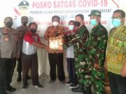 Bantuan Sembako untuk Warga Terdampak Covid di Eromoko Wonogiri
