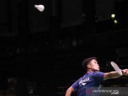 Ginting Akui Banyak Membuat Kesalahan saat Hadapi Lee Zi Jia
