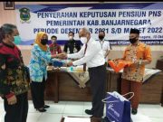 Peran Serta Bank Jateng dalam Kegiatan Penyerahan SK Pensiun Kabupaten Banjarnegara