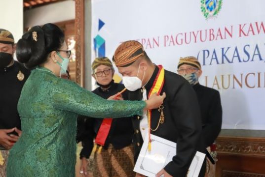 Bupati Kebumen Kini Bergelar KRA Arif Sugiyanto Wreksonagoro