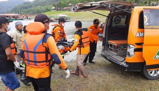 Mayat Ny Sutiem Akhirnya Ditemukan di Muara Sungai Sampang Waduk Sempor