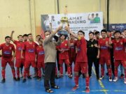 Disemangati Bupati, Tim Futsal Kebumen Juara Dulongmas