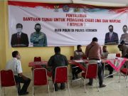 Polres Kebumen Tuntas Salurkan Bantuan BTPKLW Rp 4,2 M ke 3.500 PKL