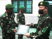 Enam Prajurit Kodim 0728 Wonogiri Pindah Satuan dan 34 Naik Pangkat