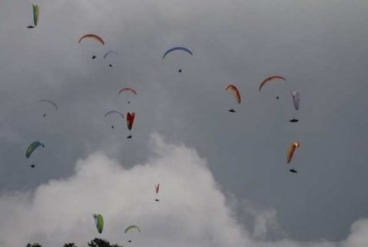 Jateng Kuasai Tiga Nomor Lintas Alam Cabor Paralayang