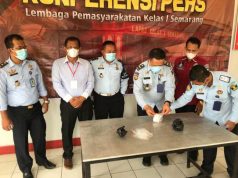 Lapas Semarang Gagalkan Upaya Penyelundupan 100 Gram Sabu ke Dalam Blok Hunian
