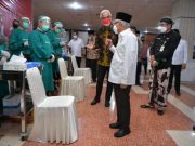 Kunjungi Jateng, Wapres Tinjau Vaksinasi Hingga Proses Penanganan Kemiskinan Ektrem di Jateng