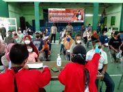 Pedagang Pasar Tradisional Antusias Ikut Vaksinasi